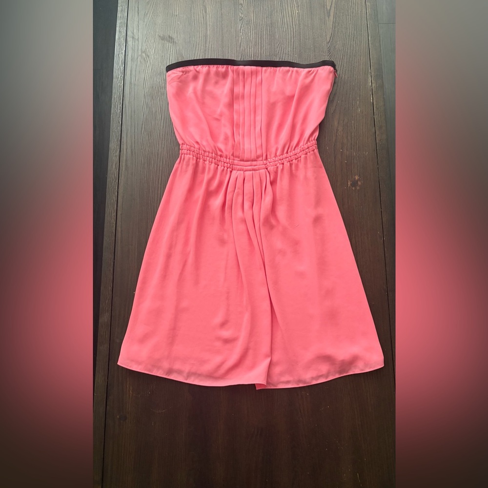 Rachel Roy Strapless Pink Dress